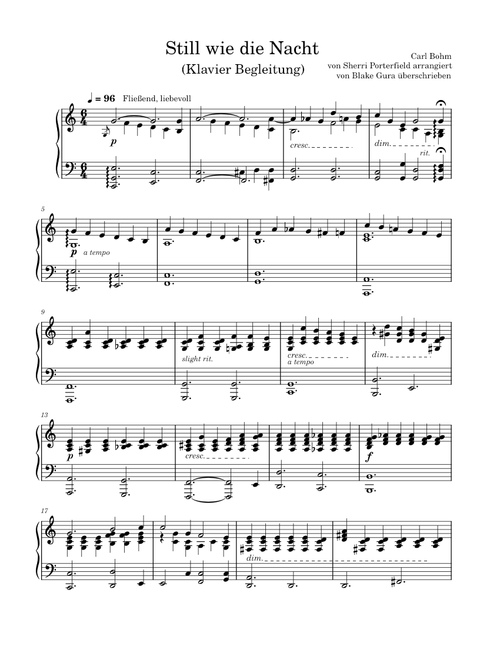 Still wie die Nacht – Carl Bohm