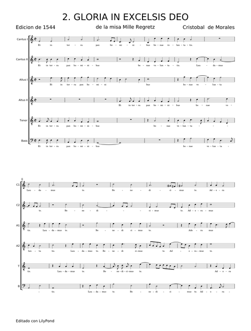 Gloria, in excelsis Deo - Misc Traditional