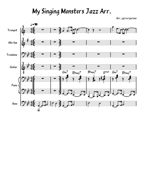 My Singing Mosters Jazz