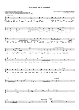 Play Official version of Devil With The Blue Dress/ Good Golly Miss Molly Sheet Music by Mitch Ryder And The Detroit Wheel for Piano, Vocals | MuseScore.com Play Official version of Devil With The Blue Dress/ Good Golly Miss Molly Sheet Music by Mitch Ryder And The Detroit Wheel for Piano, Vocals | MuseScore.com