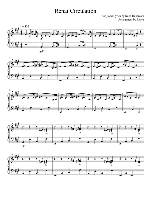 Renai Circulation (Easy Version)