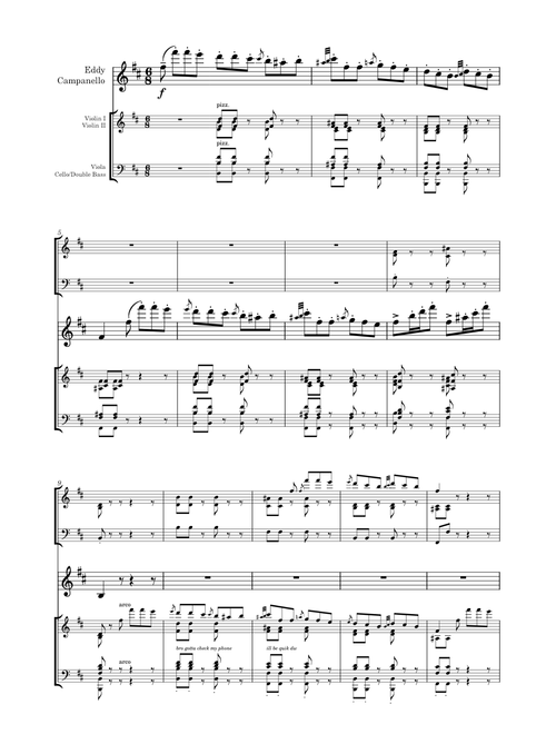 Violin Concerto No 2, op. 7 (La Campanella) – Niccolò Paganini TwoSetViolin 4mil