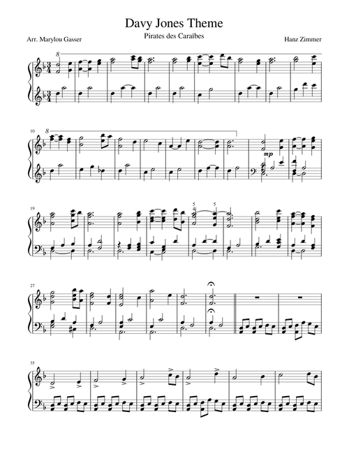 Davy Jones Theme – Hans Zimmer