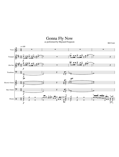 Gonna Fly Now - Maynard Ferguson