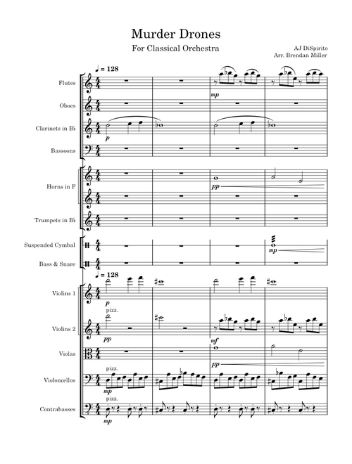 Murder Drones – Classical Orchestra – AJ DiSpirito