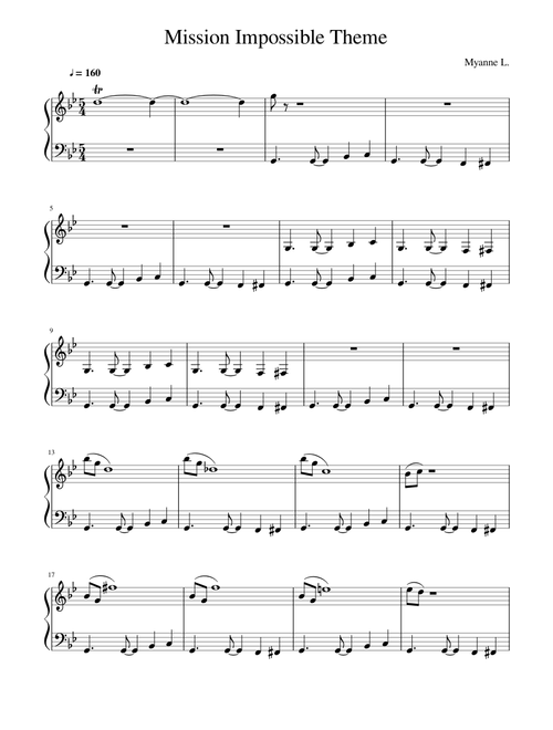 Mission Impossible Theme