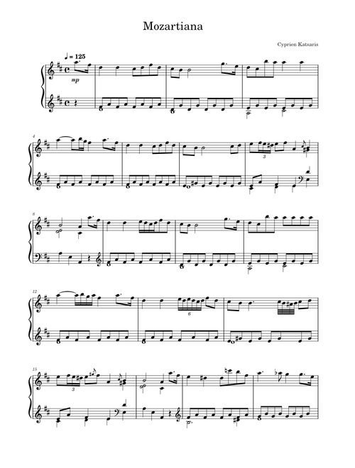 Mozartiana