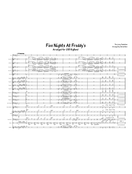 Five Nights At Freddy's – The Living Tombstone (8-Bit Big Band Arrangement)