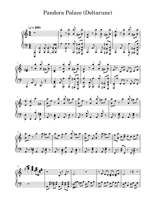Pandora Palace – Toby Fox
