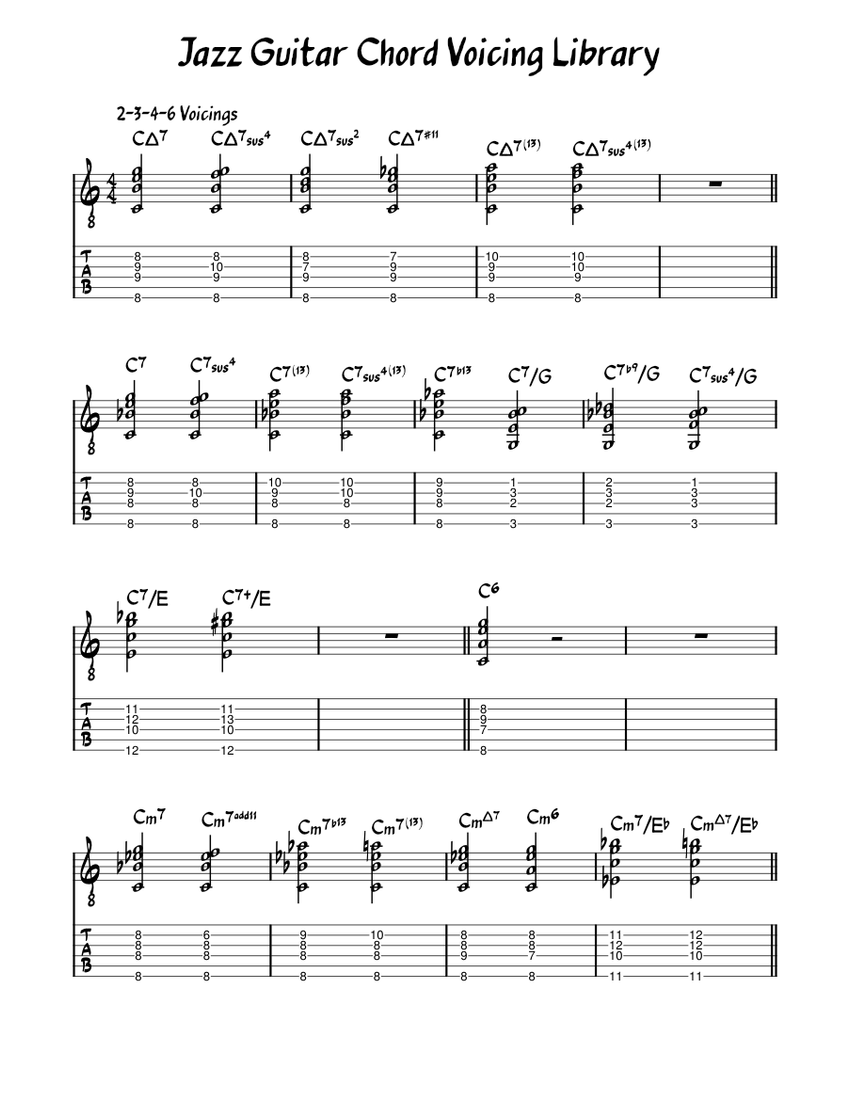 Jazz guitar music on sale