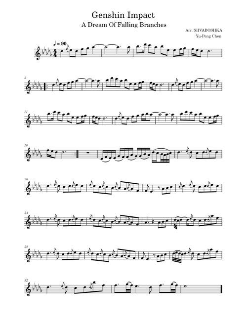 For Riddles, for Wonders – Yu-Peng Chen - Genshin Impact