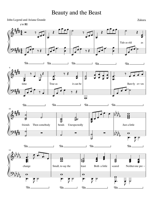 Beauty And The Beast – Alan Menken