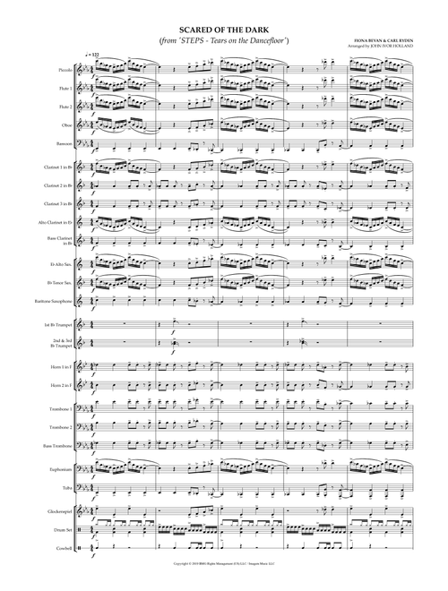 Scared Of The Dark (Arr. John Ivor Holland) - Fiona Bevan, Carl Martin Emanuel Ryden (Concert Band)