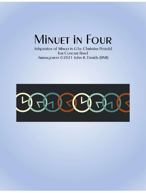 Minuet in Four (Arr. John R. Daniels) - Christian Petzold (Concert Band)