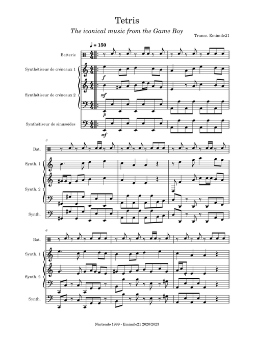 Tetris - A-Type Theme