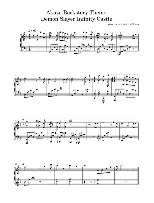 Akaza Backstory Theme – Yuki Kajiura and Go Shiina