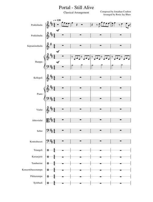 Still Alive - Classical Arrangement