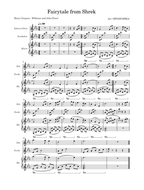 Fairytale – Harry Gregson-Williams from Shrek