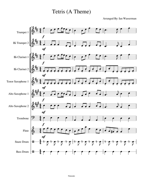 Tetris (A Theme)