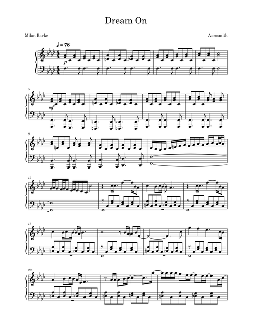 Dream On - Aerosmith