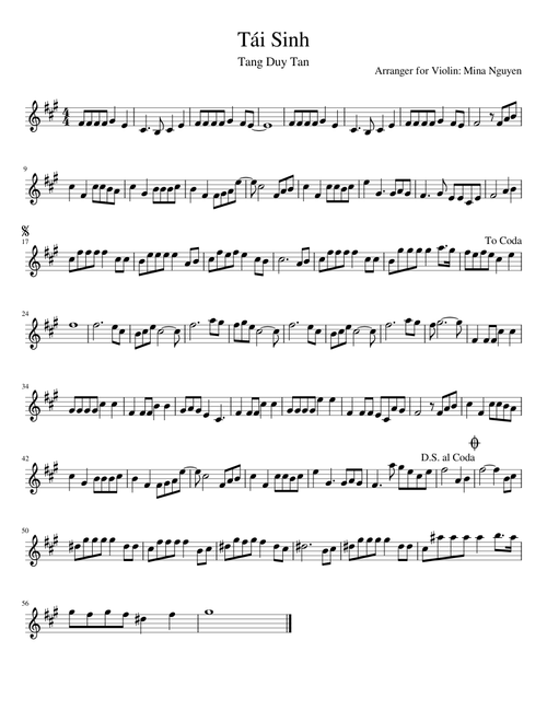 Tái Sinh – Tăng Duy Tân
