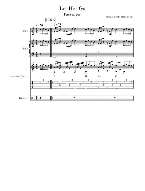 Let Her Go - Passenger