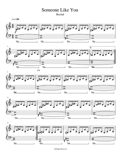 Someone Like You Instrumental