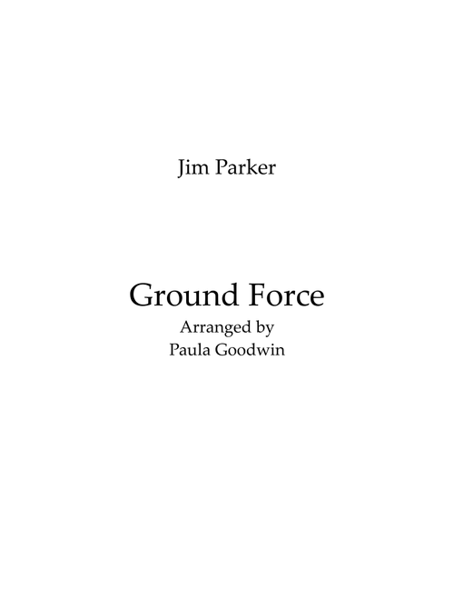 Ground Force Theme (Arr. Paula Goodwin) - Jim Parker (Brass Ensemble)