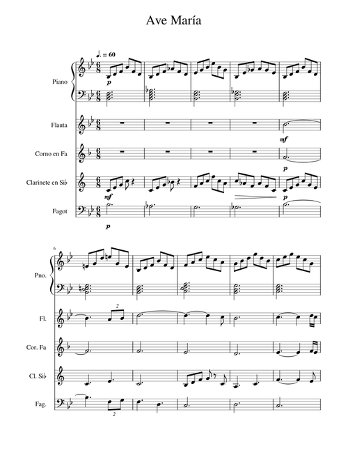 Ave Maria, D.839 – Franz Schubert Ave María