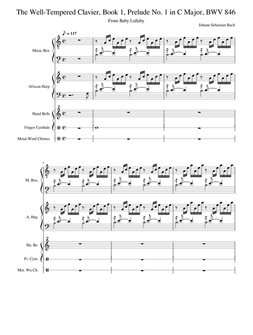 Prelude and Fugue in C major, BWV 846 – Johann Sebastian Bach