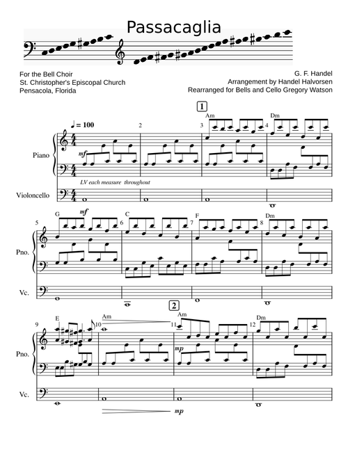 Passacaglia Am Handel