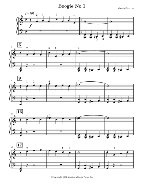 Boogie No.1 7