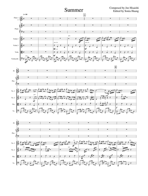 Summer- Joe Hisaishi