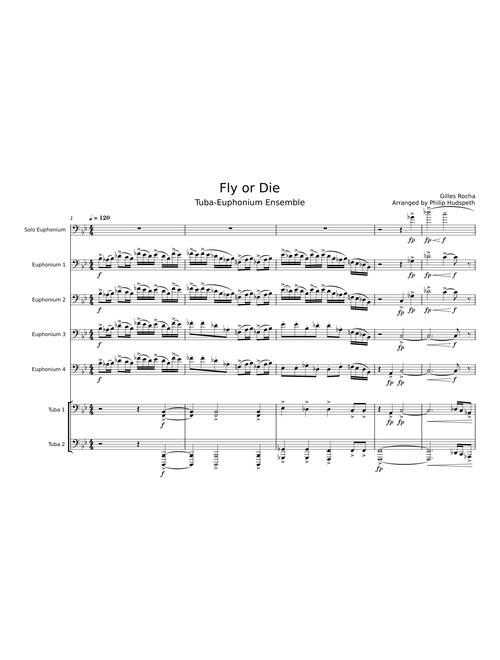 Fly or Die - Tuba Euphonium Ensemble