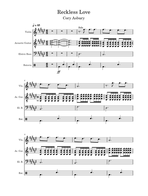Reckless Love – Cory Asbury
