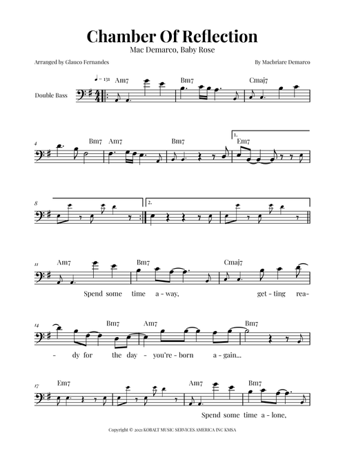 Chamber Of Reflection (Arr. Glauco Fernandes) - Baby Rose (Flute Solo)