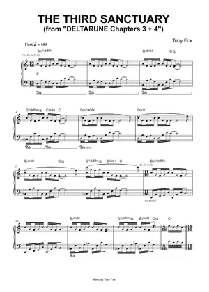 The Third Sanctuary Orchestrated DELTARUNE CH 4 Sheet Music For Piano the-third-sanctuary-orchestrated-deltarune-ch-4-sheet-music-for-piano