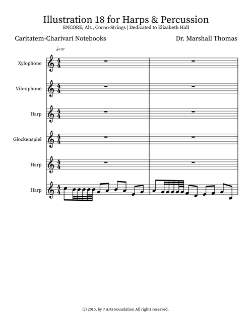 Illustration 18 for Harps & Percussion - Celebrity Chamber Players (Small Ensemble)
