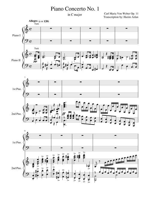 Piano Concerto No. 1 (Carl Maria von Weber)