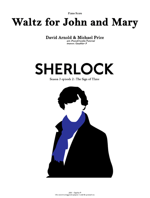 Waltz For John and Mary - Sherlock BBC - David Arnold & Michael Price