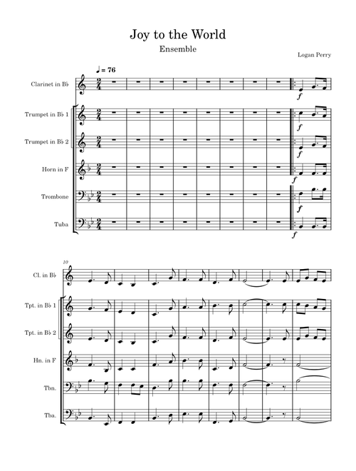 Joy to the World – Misc Traditional