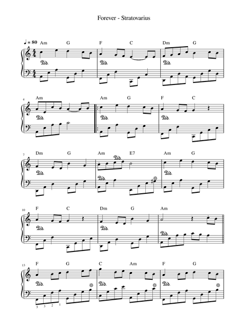 Forever - Stratovarius – WONDERLAND MUSIC
