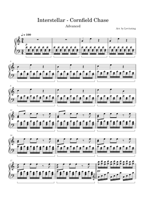 Interstellar - Cornfield Chase (Hans Zimmer ) Sheet Music for Piano ...