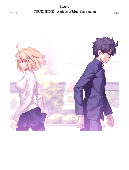 Lost - Tsukihime -A piece of blue glass moon- - ReoNa