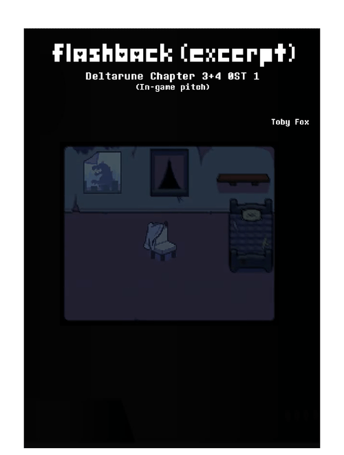 Flashback (Excerpt) – Toby Fox
