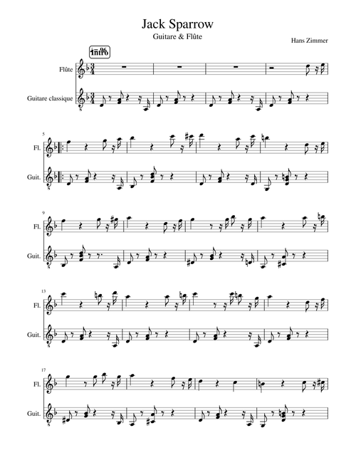 Jack Sparrow (Flute & Guitar)