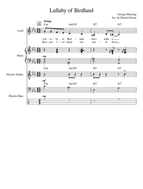 Lullaby of Birdland