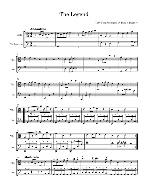 The Legend ( Deltarune ) – Toby Fox