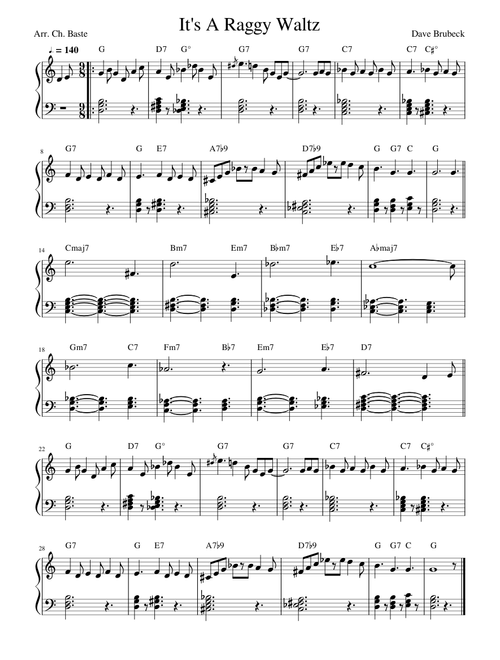 It's A Raggy Waltz