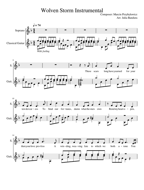 The Witcher 3: Wild Hunt - The Wolven Storm - Priscilla's Song – Marcin Przybyłowicz - guitar/voice